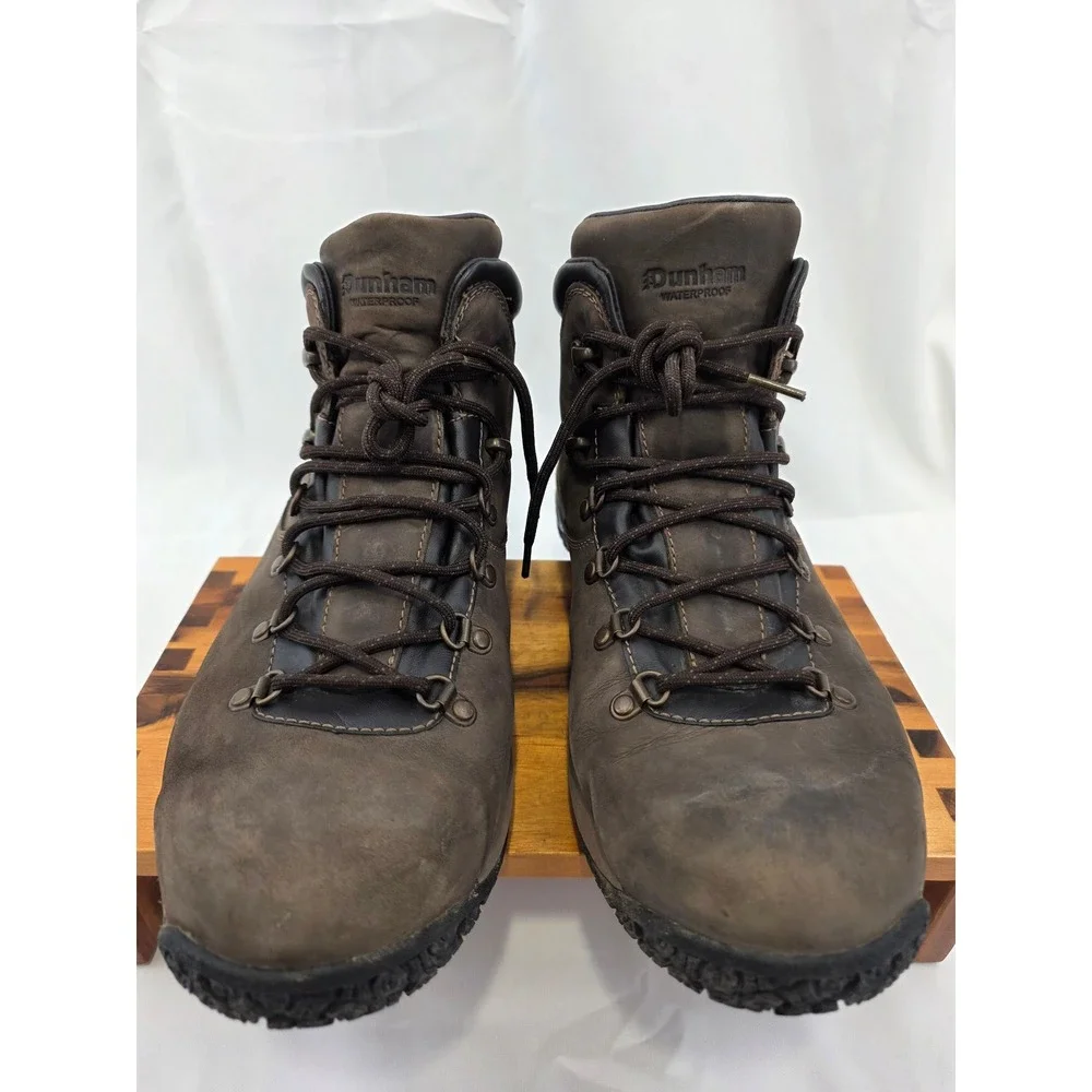 Dunham Waterproof Men's Leather Hiking Boots Size 14